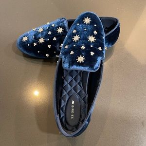Birdies - The Starling Loafer in Royal Blue Crystal